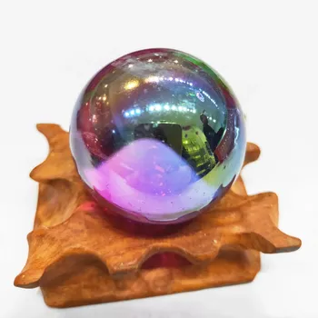 30mm Titan Cristal de Cuarț mingea înger aura piatră prețioasă Magic sfera reiki de vindecare