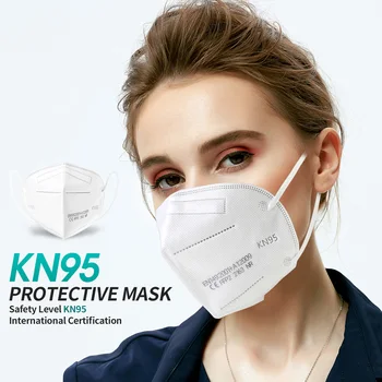 30PCS FFP2 5 Măști Strat Non-țesute Filtru KN95 Masca Adult Protecție Anti-praf Reuseable Respirabil FFp2 Gura Mascarilla Masque