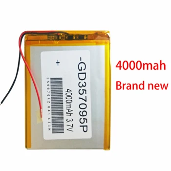 357090 3.7 V 4000mAh baterie Reîncărcabilă Li-Polimer Baterie Li-ion Pentru Lexand SC7 Pro HD Navitel A730 A731 A735 A737 NextTab B5230