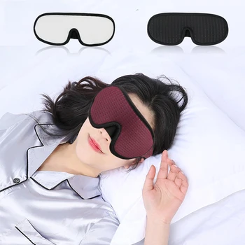 3D Blocarea Lumina de Dormit Masca de Ochi Moale Căptușit de Călătorie Umbra Acoperi Restul Relaxa Dormit legat la Ochi Ochi Acoperiti Masca de Somn Eyepatch