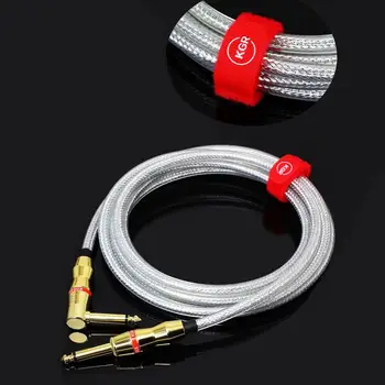 3M/6M Chitara Cablu Audio Chitara Electrica Bass Cablu de Conectare Linie pentru Chitara Electrica Cutie de Cilindru Accesorii Instrument de 17AWG