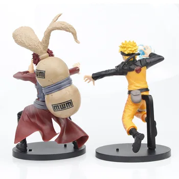 3pcs Uzumaki Naruto Figura Sabaku no Gaara Kakashi Figura de Acțiune PVC Modelul de Colectare de Jucării cadou de Craciun decor de birou