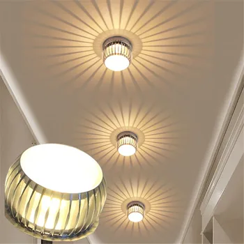 3W LED-uri de Intrare de lumină led-uri coridor, culoar de lumină LED Downlight LED lampă de Plafon Acasă Living becuri AC85~265V