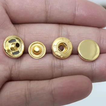 40-120 Buc /Pack Set din Piele de Artizanat Metal Îmbrăcăminte Snap Butonul de Fixare Capse DIY Pielărie Snap Butoane Push