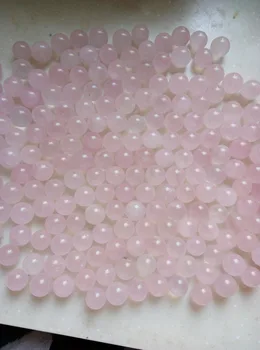 45-50pcs Cuart roz Piatra Sfera ~ Pentru Cristalul de Vindecare , Reiki , Chakra grila mingea
