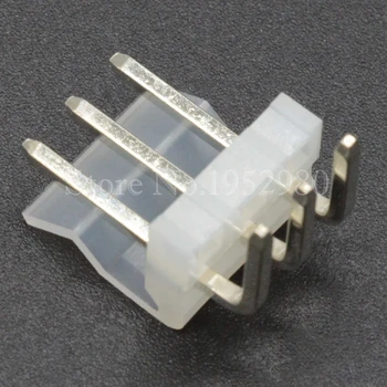 50Set/Lot CH3.96 Conector 3Pin de 90 de Grade 3.96 mm Pin Header 3.96-AWG + Terminal + Locuințe