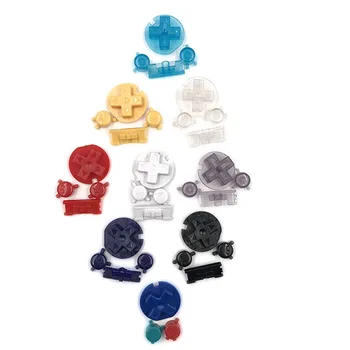 50Sets Plastic Butoane Colorate Tastaturi pentru Gameboy Culoare Butoane pentru GBC D Tampoane de Un B Set de Butoane