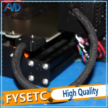 5pcs Imprimantă 3D Parti Lungime 30CM Textile Manșon de Cablu Wire Wrapping Putere Heatbed Conectat prin Cablu De Prusa I3 MK3