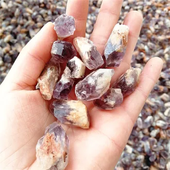 5pcs Naturale cristal de cuarț punct de cristale și pietre de cuarț violet ametist specimen de vindecare chakra cadou decor acasă