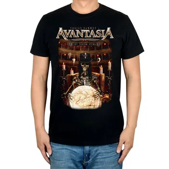 6 modele de Avantasia camiseta Rock Marca tricou Craniu 3D skateboard mma fitness Hardrock heavy Metal streetwear Ropa Mujer