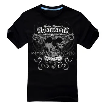 6 modele de Avantasia camiseta Rock Marca tricou Craniu 3D skateboard mma fitness Hardrock heavy Metal streetwear Ropa Mujer