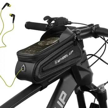 7 Inch Biciclete MTB Telefon Sac Impermeabil Fata de Biciclete Ciclism Geanta cu Suport pentru Telefon Caz EVA Hard Shell Sac Ghidon Bicicleta Ambalaj Punga