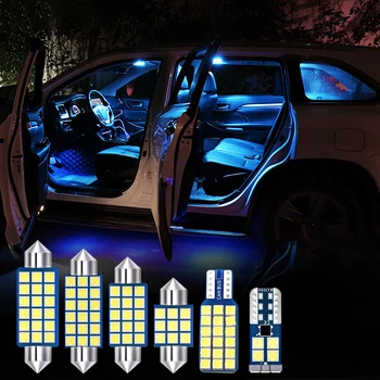 7pcs Masina Becuri cu LED-uri Pentru Toyota Camry 50 XV50 2012 2013 2016 2017 12v Interior Dome Citit Lampa Portbagaj Lumina de Accesorii