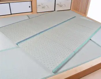 82x200cm Pliere Mat Tatami Japonez Dormitor Covor Covor Pliabil cu Saltea de Paie Podea Pentru Yoga Dormit Anti-alunecare Mat Joc Dreptunghi