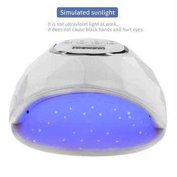 86W Rapid de Uscare UV LED Lampa de Unghii de Arta Uscător de 39 Buc LED Gel lac de Unghii Lampa Smart Auto Senzor Timer Unghii Manichiura Mașină