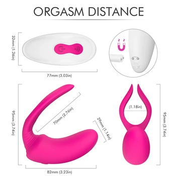9 Viteza De Silicon Rezistent La Apa Baterie Reîncărcabilă Clitoris, Vagin, Penis Stimulator Masaj Adult Jucarii Sexuale Pentru Barbati, Femei Si Cupluri