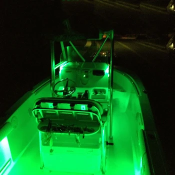 A CONDUS Barca Lumina rezistent la apa 12v Prova Pupa Siguranță Lumini de Rață Marine Lite Subacvatice de Schi Gunwales Lane Marker Lite Dirtbike