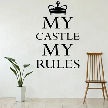 Acasă Decal Detașabil Murală My Castelul Meu 