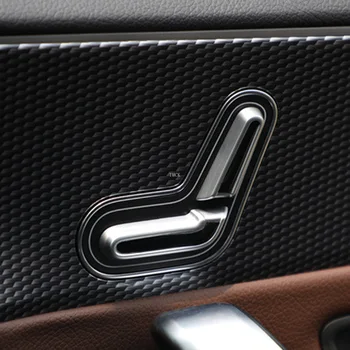 Accesorii auto Ușa Ajustarea Scaunului pe Butonul Capacului Ornamental Autocolant pentru Mercedes Benz Clasa a W177 V177 A180 A200 A220 A250 2019 2020