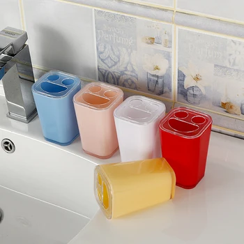 Accesorii de baie 4buc/Set Baie Gadget-uri de Săpun Dozator de Cana de detergent de Vase Titularul Periuta de dinti
