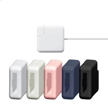 Adaptor De Alimentare Sleeve Pentru MacBook 12/13 Noi Pro/15 Noi Pro Ultra Subțire Incarcator Husa De Protectie Din Silicon Moale Protector Caz