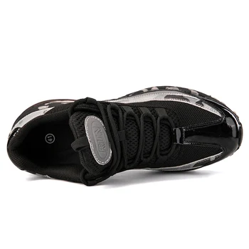 Aer Pantofi Pentru Bărbați De Funcționare Respirabil Brand Sport Amortizare Adidasi Sport Dantelă Sus Zapatillas Hombre Deportiva Max Marimea 46
