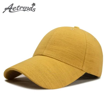 [AETRENDS] 7 Culoare Solidă Bărbați Femei Șapcă de Baseball Casual Sport în aer liber Curse Golf Trucker Hat Z-9924