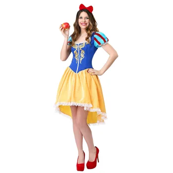 Alba ca zapada Printesa Costum Adult Fantasias Feminina Printesa Cosplay Femei Sexy Halloween Joc de Rol Cenusareasa cosplay Costum