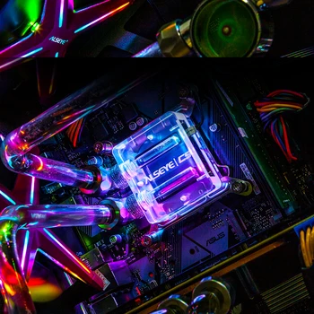 ALSEYE XTREME PC Caz DIY Apă Coolling 360mm Reglabil RGB ASUS Sync Gigabyte RGB FUZIUNE Suport LGA 115x/AM2/AM3/AM4
