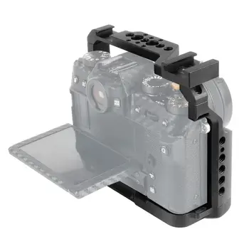 Aluminiu Camera Cușcă pentru Fujifilm XT20 Caz de Protecție Coldshoe Monta Instalatii de Stabilizator pentru FUJI XT30 w/ Top Mâner Cablu Clip