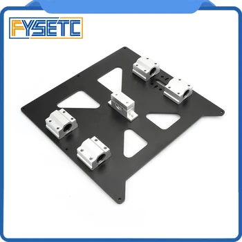 Aluminiu Y Transportul Anodizat Placa Cu SC8UU Upgrade Prusa i3 V2 Pat Cald, Placa Suport Pentru Prusa i3 RepRap DIY Imprimantă 3D piese