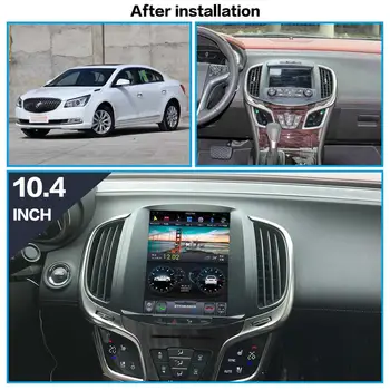 Android auto de bord 9.0 Tesla Stil Ecran de radio Auto banda Pentru Buick lacrosse+ Auto Stereo Auto Multimedia Player radio auto