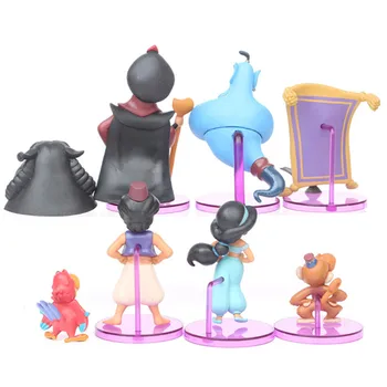 Anime Princess Figura Jucărie Jasmine Maimuță Rău Tigru Aladdin și Lampa Lui PVC Acțiune Figura Model de Jucărie, Păpuși cadou pentru copii