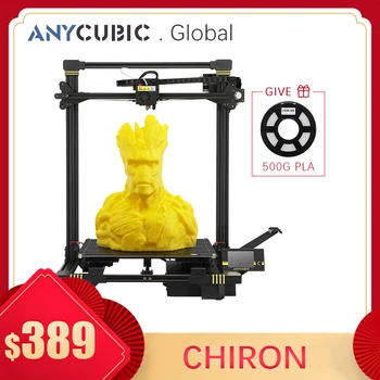 Anycubic Chiron imprimantă 3D Plus Dimensiune TFT Auto-nivelare Extruder Dual Impressora 3D Printer Kit DIY Gadget 3d Drucker