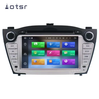 AOTSR 2 Din Android 10 Radio Auto Pentru Hyundai IX35 Tucson 2009 - 2018 Central Player Multimedia GPS Navigatie 2Din DSP Autoradio
