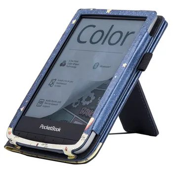 AROITA Caz pentru PocketBook 633 Culoare/carte de Buzunar 632 Plus/carte de Buzunar 632 Aqua e-Cititori - cu Stand/Curea de Mână/Somn/Wake Auto