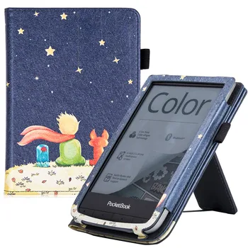 AROITA Caz pentru PocketBook 633 Culoare/carte de Buzunar 632 Plus/carte de Buzunar 632 Aqua e-Cititori - cu Stand/Curea de Mână/Somn/Wake Auto