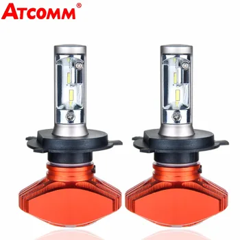 ATcomm H7 H1 LED Auto 12V Faruri Lampa 8000Lm 6500K Alb 80W CSP Cip LED H11/H8/H9 H3, H4, 9005 9006 Auto Lumina Pentru Coche