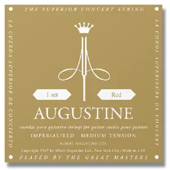 Augustin Imperial Red Medie Tensiune Corzi De Chitară Clasică
