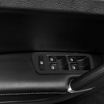 Auto Mânerul Ușii Tăiați contactul de acționare a Ferestrei Panou de Fibra de Carbon Film Auto-styling Autocolant Decal Pentru Volkswagen VW Golf 7 MK7 Accesorii