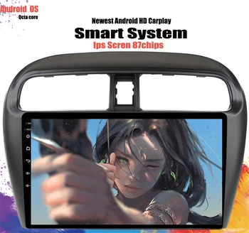 Auto Radio Auto stereo Pentru Mitsubishi Mirage 2012-2016 Octa Core Android 10.0 128GB de Navigare GPS Player Deckless Stereo Auto