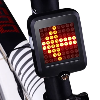 Automat de Direcție Indicator Stop Bicicleta Lumina de Încărcare USB Biciclete MTB lampa de control pentru Siguranță