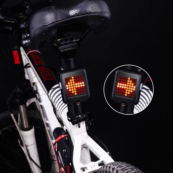 Automat de Direcție Indicator Stop Bicicleta Lumina de Încărcare USB Biciclete MTB lampa de control pentru Siguranță