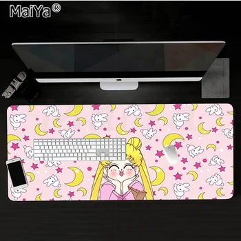 Baiat Cadou Pad vânzare Fierbinte Desene animate Sailor Moon Cauciuc Mouse-ul Durabil Desktop Mousepad Transport Gratuit Mari Mouse Pad Tastaturi Mat
