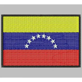 Bandera VENEZUELA para mascarilla parche bordado Fier patch toppa ricamata gestickter patch patch brode