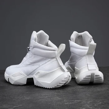 Barbati pantofi platforme pantofi de piele barbati adidasi cizme de iarna cizme motocross high top casual moda pantofi de tenis
