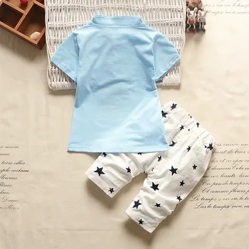 BibiCola Vara Nou-născuți Haine Băiat Copil seturi Star Short Sleeve T-shirt, Blaturi+ Pantaloni scurti Haine Haine Haine pentru Copii Set