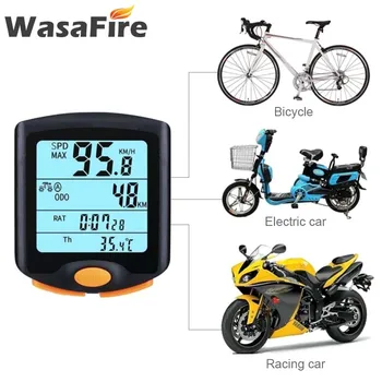 Bicicleta Speed Meter Digital, Calculator De Bicicletă Multifuncțională Impermeabil Sport Senzori De Calculator Pentru Biciclete Vitezometru