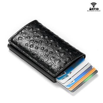 BISI GORO 2020 Inteligent de Card de Credit Cazul Multifunctional Titularul Cardului de Afaceri de Înaltă Calitate, Pop-Up Portofel Mini Moda Solid Geanta