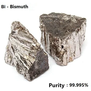Bismut Metalic Lingou De 99,99% Pure Cristale, Geode De Bismut Cristale 1kg/2.2 lb KYY8732